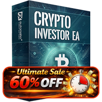 Crypto Investor EA MT4 · Includes Presets logo