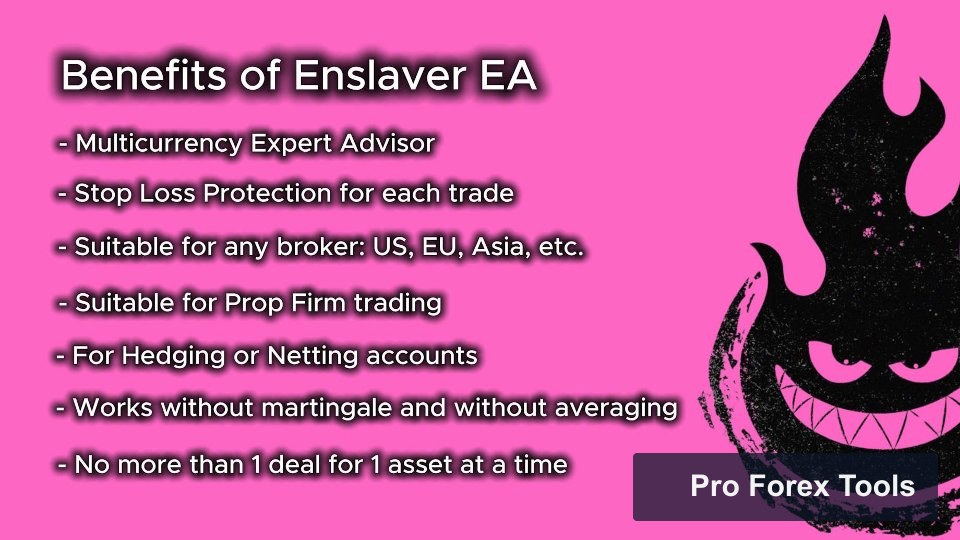 Enslaver MT4 · Includes Presets chart 3