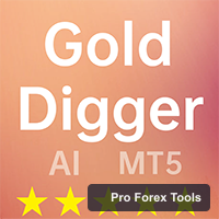 Gold Digger AI MT4 · Includes Presets logo
