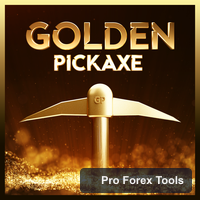 Golden Pickaxe MT4 · Includes Presets logo
