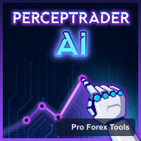 Perceptrader AI MT4 · Includes Presets logo
