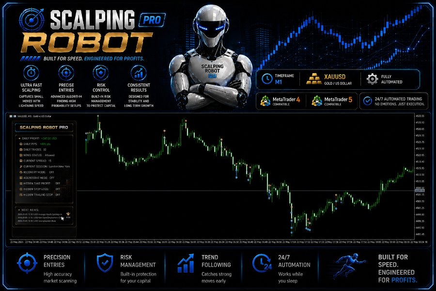 Scalping Robot Pro MT4 chart 3